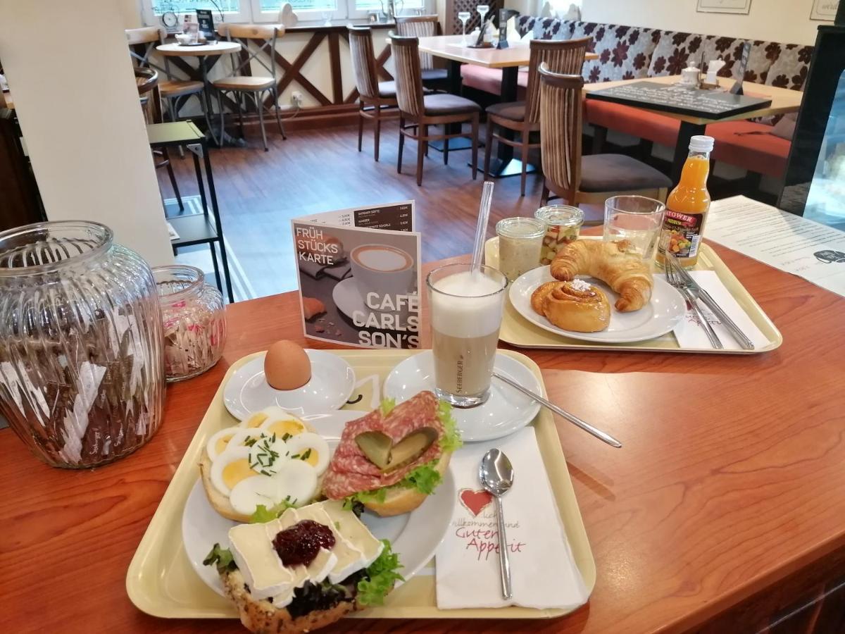 Pension Sanddorn Mit Cafe Carlssons Binz Exterior photo