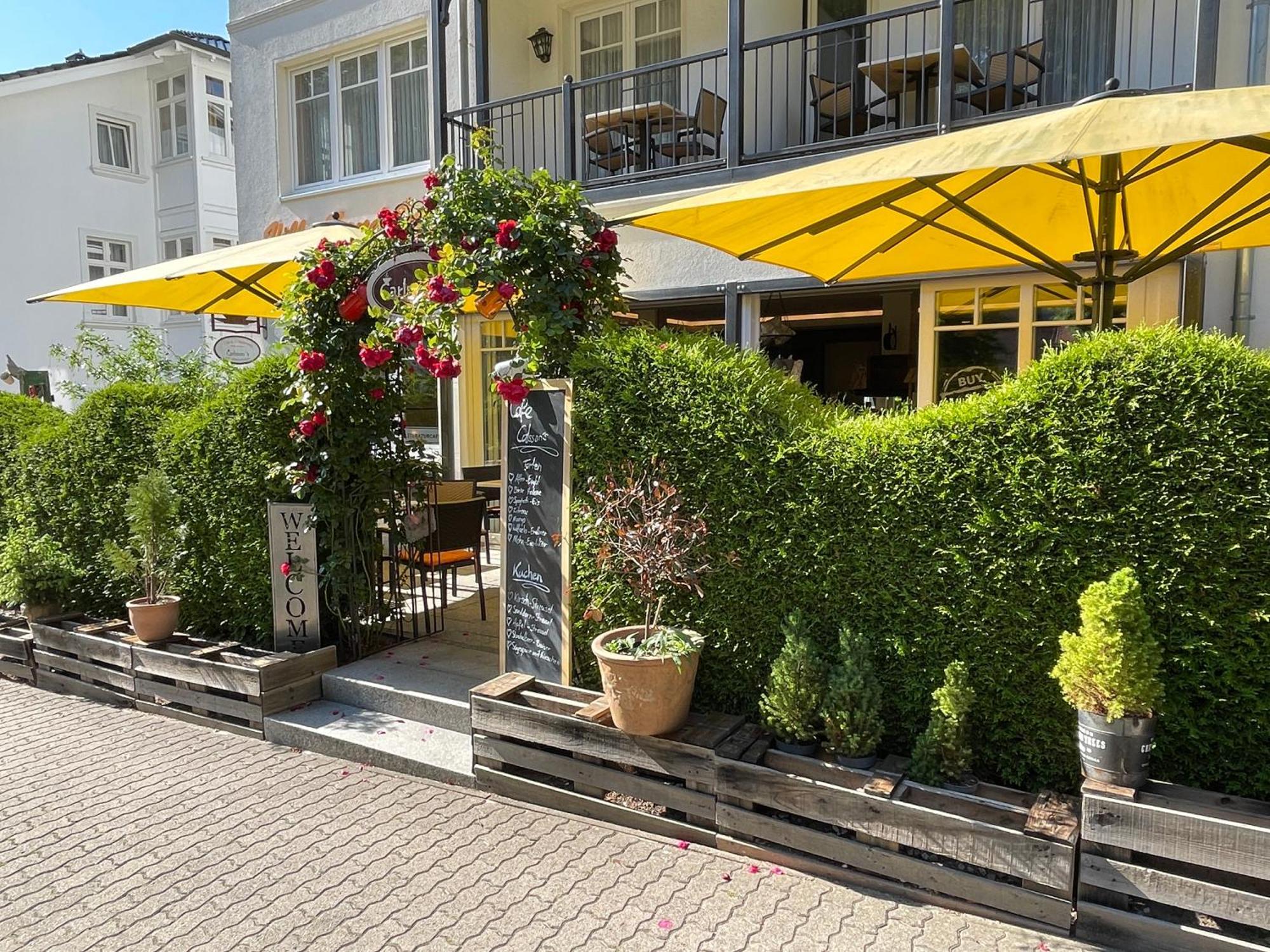 Pension Sanddorn Mit Cafe Carlssons Binz Exterior photo